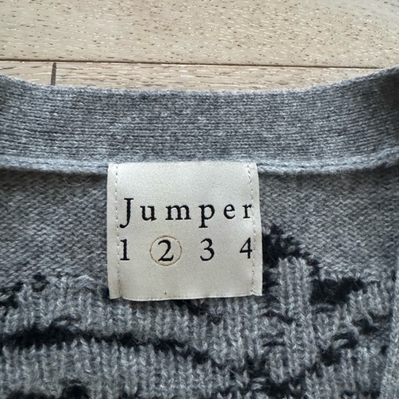 JUMPER 1234 [2] palms cardigan cashmere - Picture 5 of 6